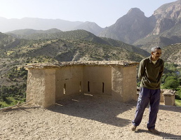 On top of an ighrem, Amezray, Azilal, Morocco