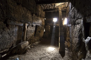 Interior of an ighrem, Amezray, Azilal, Morocco