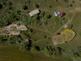 dji 0023 Above the terrain of the Nature Switched On project Huesca Spain