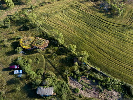 dji 0097 Above the terrain of the Nature Switched On projecct Huesca Spain